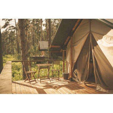 Canvas tent outlet house